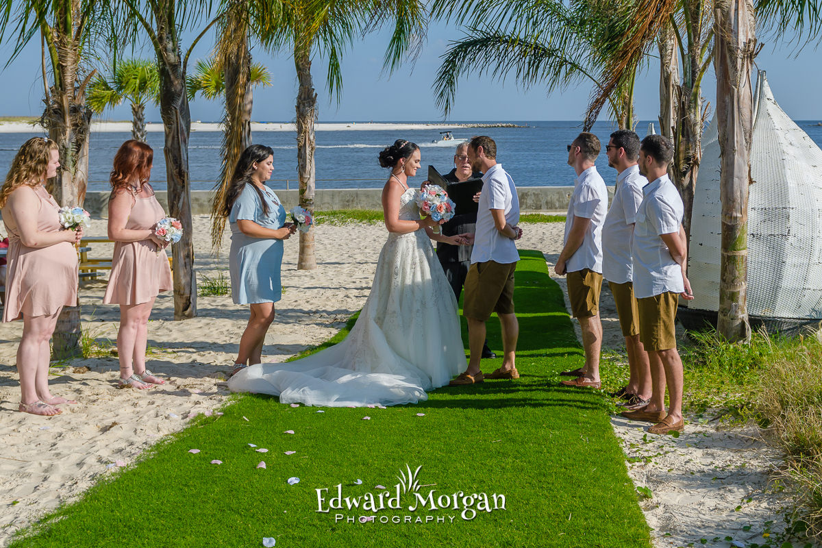 Orange Beach Wedding Officiant Sam And Alyssa Gulfshores Wedding